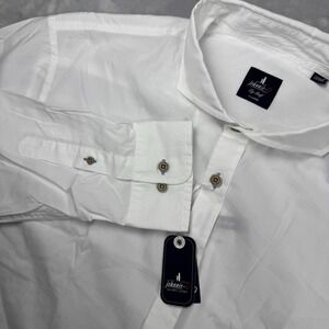 johnnie-O Top Shelf Button Down Mens Size XL White JMWL8560(ALBIN) NWT
